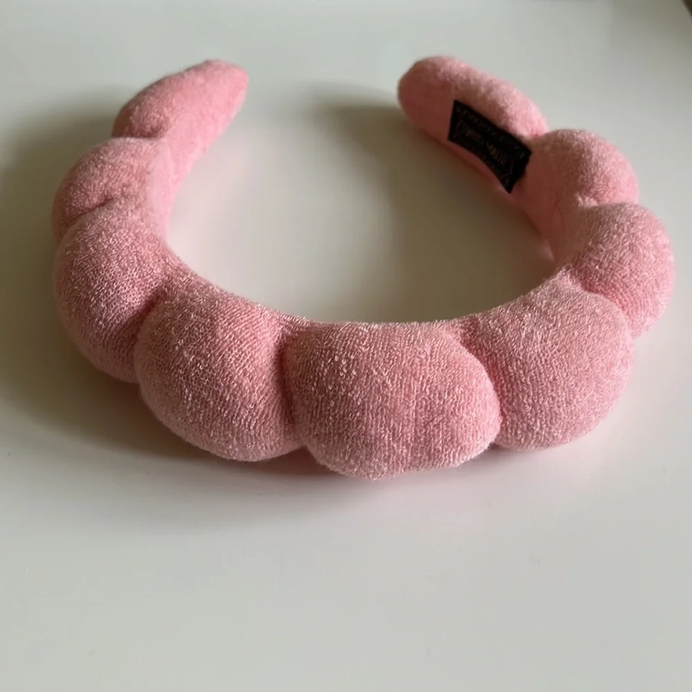 Pink braided headband